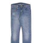 LEVI'S 510 Mens Jeans Blue Slim Skinny Denim Medium W30 L31 Zip Cotton Blend