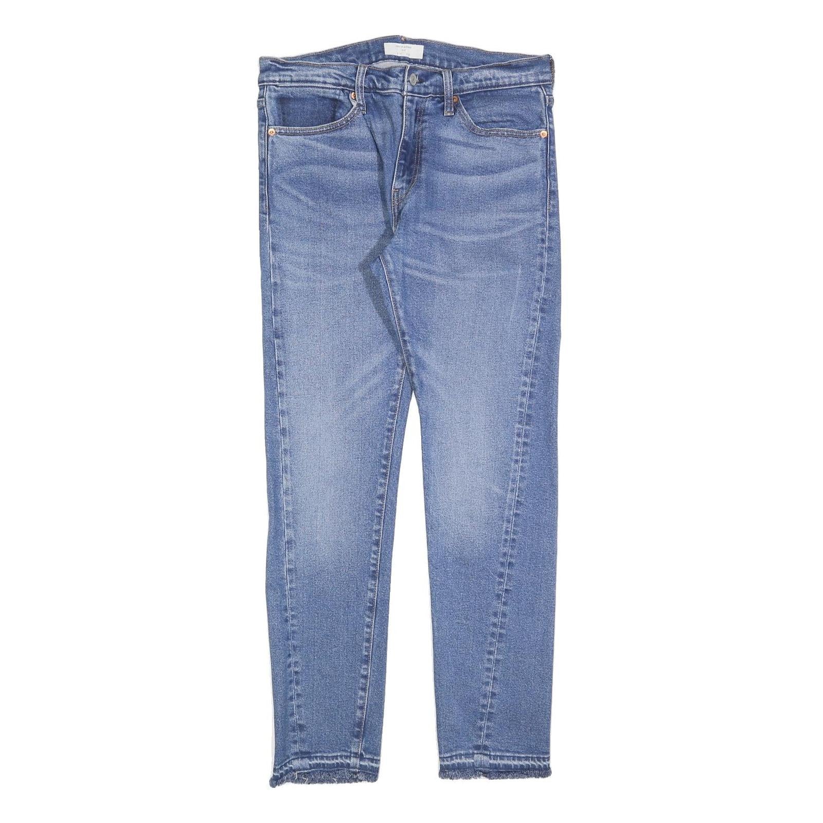 LEVI'S 510 Mens Blue Slim Skinny Denim Light W31 L29 Zip Cotton Blend Jeans