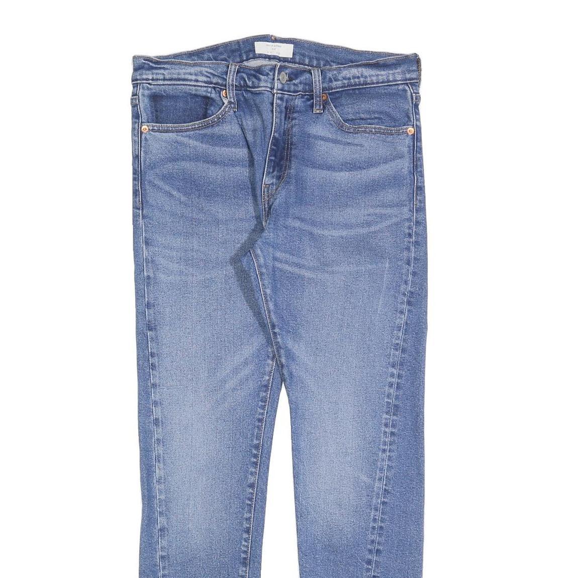 LEVI'S 510 Mens Blue Slim Skinny Denim Light W31 L29 Zip Cotton Blend Jeans