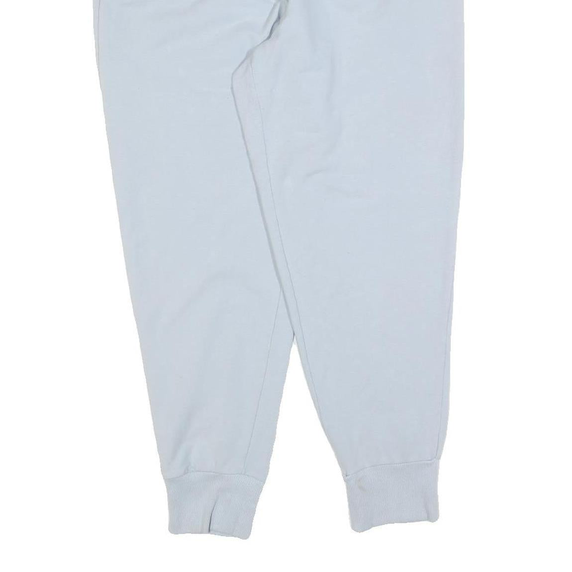 FILA Womens Joggers White Cotton Blend XL W32 L28 Relaxed Tapered Waistband