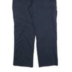 RED KAP Mens Cotton Blend Blue Regular Fit Cargo Trousers W40 L32 Workwear