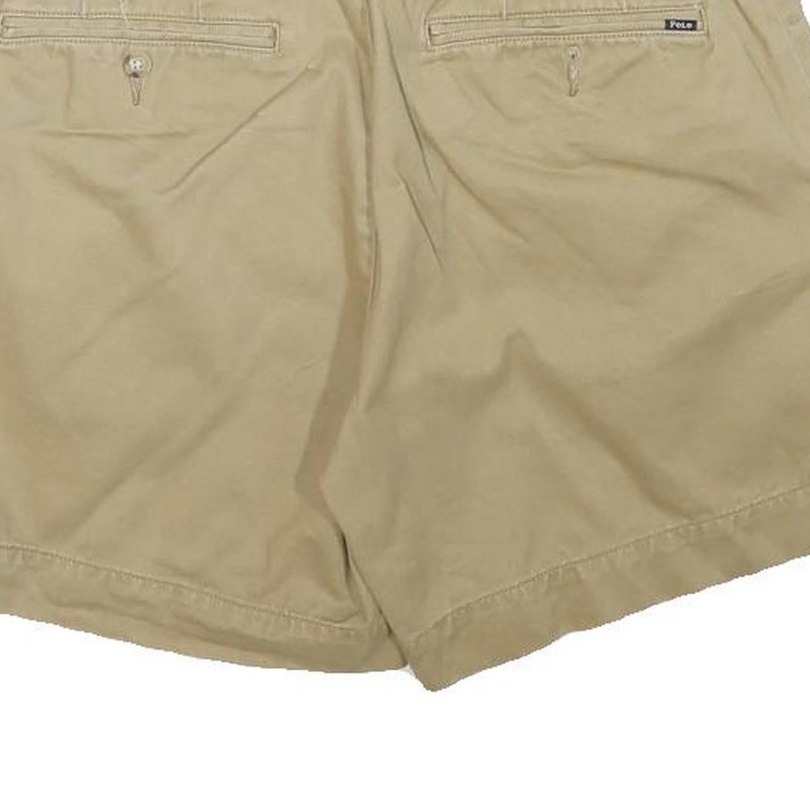 POLO RALPH LAUREN Womens Shorts Beige Casual Plain M W28 Cotton Blend Classic