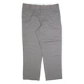 DICKIES Chino Mens Trousers Grey Regular Straight W40 L30