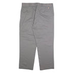 DICKIES Chino Mens Trousers Grey Regular Straight W40 L30