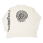 LA NY PROJECT Mens Sweatshirt Cream M