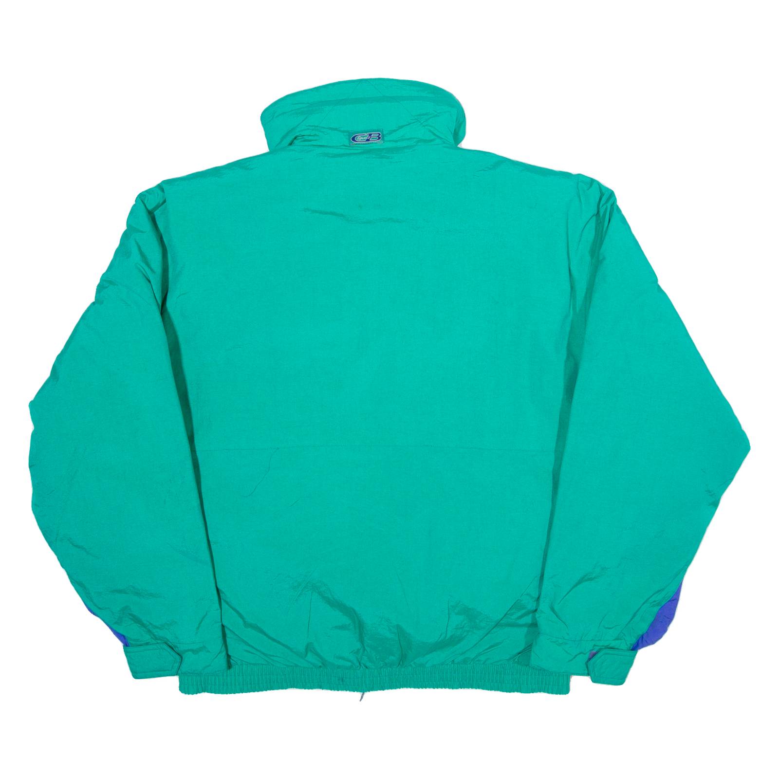CB SPORTS Mens Puffer Jacket Green M