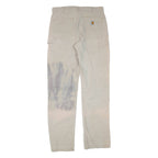 CARHARTT Mens Trousers Beige Regular Straight W32 L34