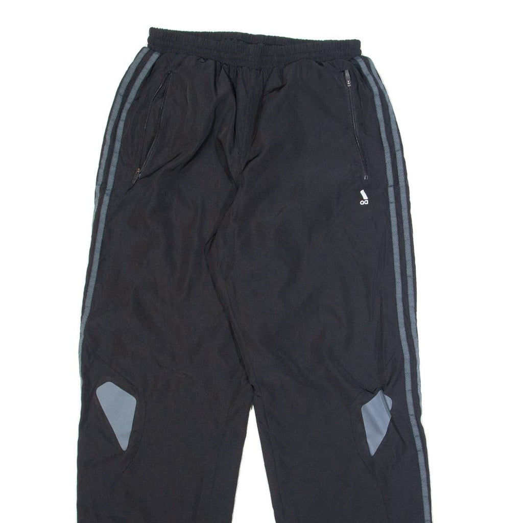 ADIDAS Mens Track Pants Black Straight M W28 L31