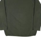 THE NORTH FACE Mens Green Jacket L Polyester Blend Zip Plain Outdoor Casual