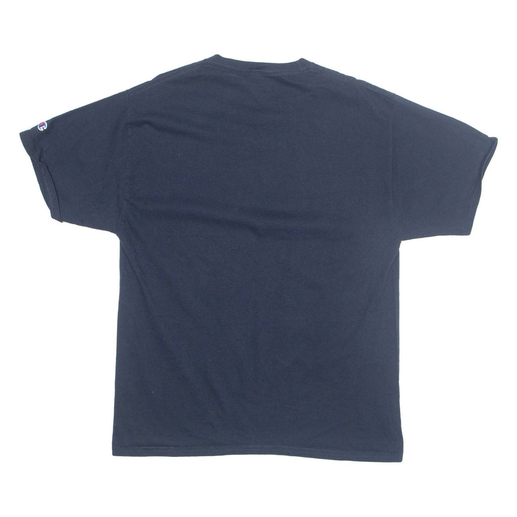 CHAMPION Mens T-Shirt Blue L