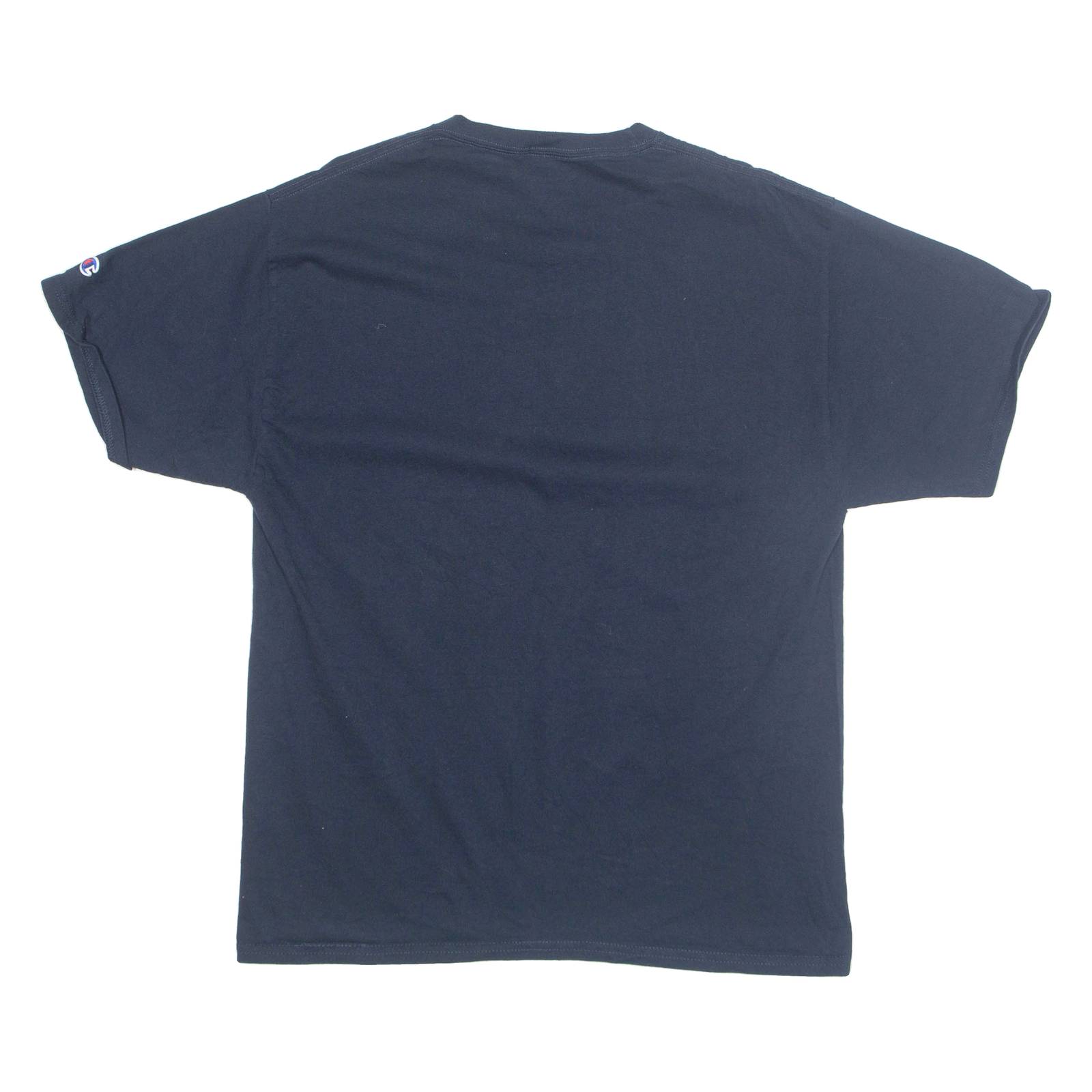 CHAMPION Mens T-Shirt Blue L