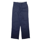 DICKIES 874 Workwear Mens Trousers Blue Regular Straight W28 L29