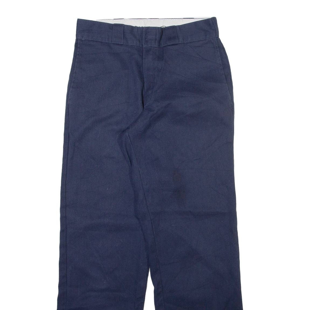 DICKIES 874 Workwear Mens Trousers Blue Regular Straight W28 L29