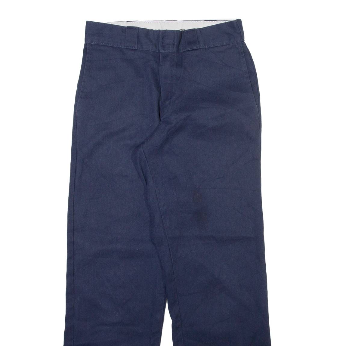 DICKIES 874 Workwear Mens Trousers Blue Regular Straight W28 L29