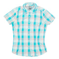 THE NORTH FACE Womens Shirt Blue Check S