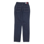 TOMMY HILFIGER Womens Jeans Blue Regular Straight Denim Dark W26 L32 Classic Fit
