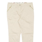 TED BAKER Womens Trousers Beige Regular Tapered W30 L24
