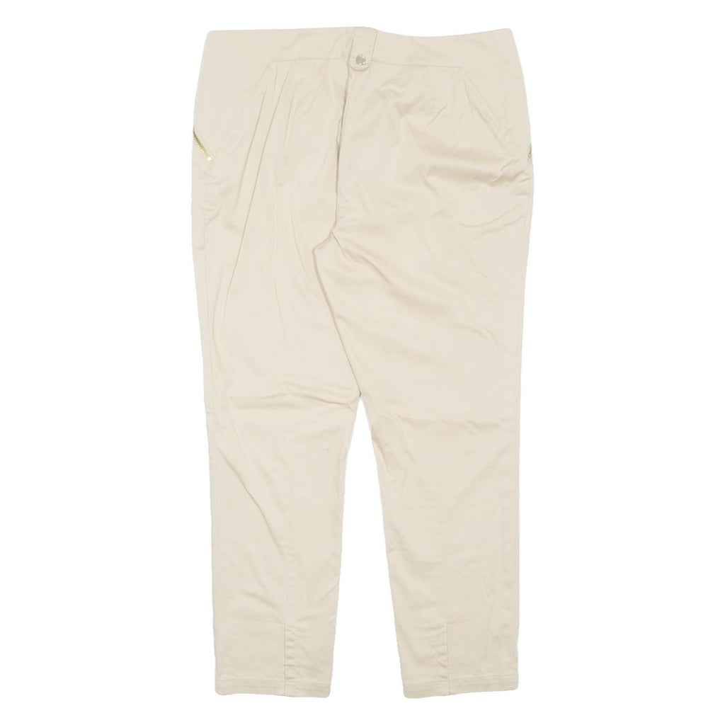 TED BAKER Womens Trousers Beige Regular Tapered W30 L24