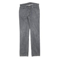 LEVI'S 511 Slim Mens Jeans Grey Slim Straight Denim Medium W31 L34 Zip Cotton