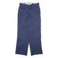 DICKIES 874 Workwear Mens Trousers Blue Regular Straight W32 L28