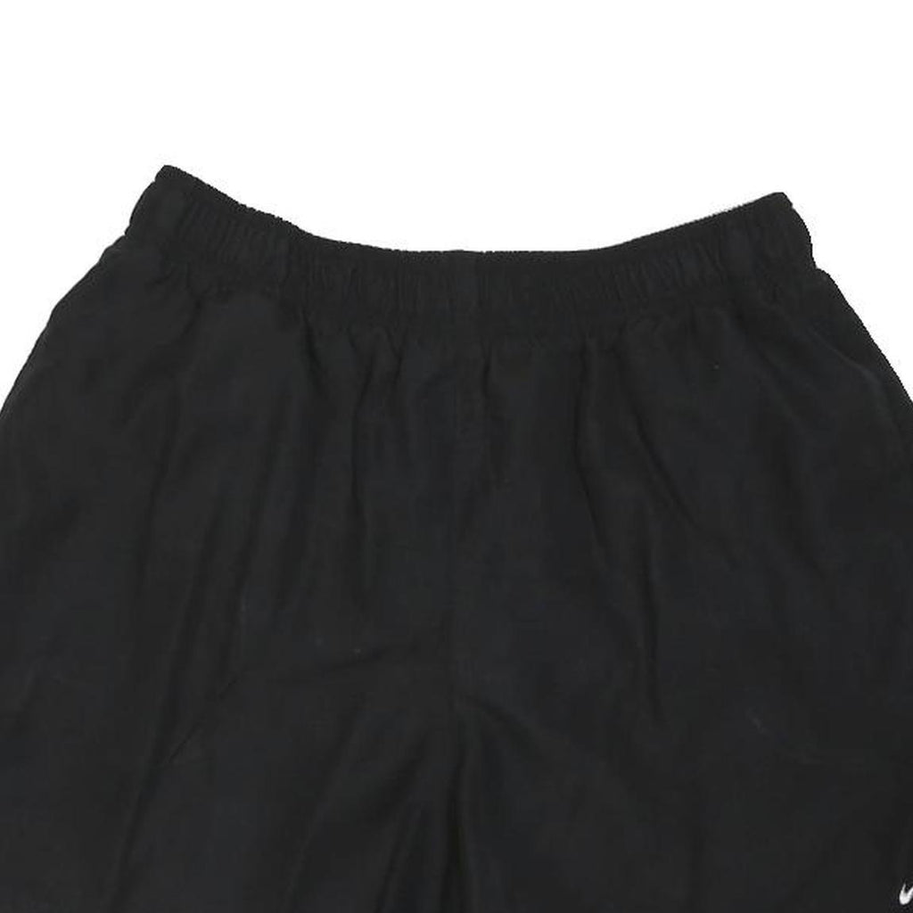 NIKE Womens Black Sports Shorts M W26 Lightweight Polyester Blend Comfortable