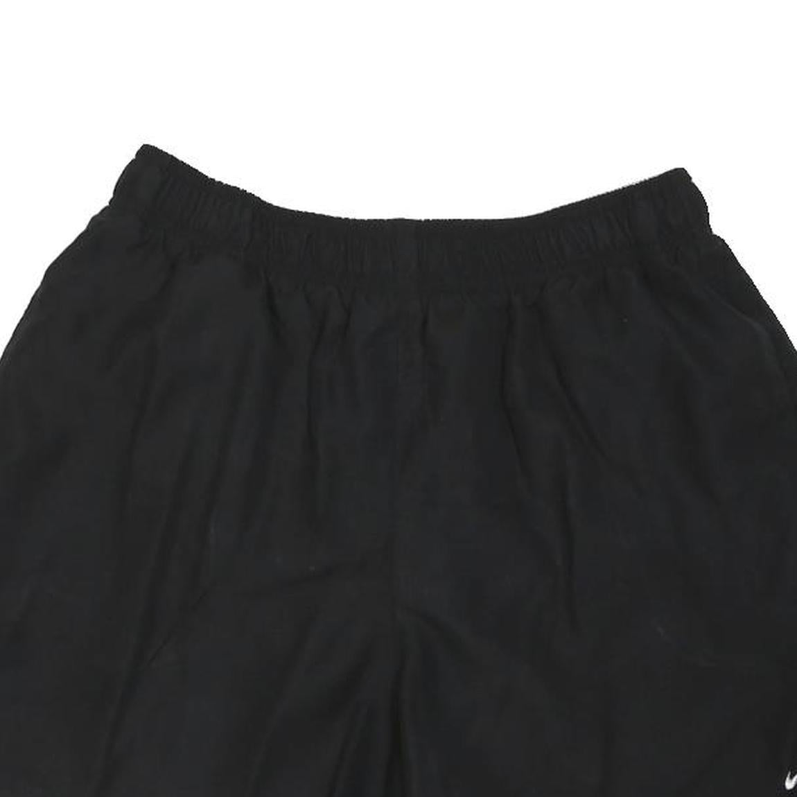 NIKE Womens Black Sports Shorts M W26 Lightweight Polyester Blend Comfortable