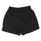 NIKE Womens Black Sports Shorts M W26 Lightweight Polyester Blend Comfortable