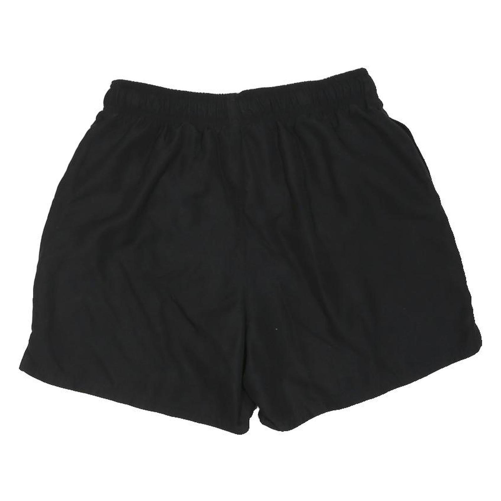NIKE Womens Black Sports Shorts M W26 Lightweight Polyester Blend Comfortable
