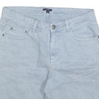 KIARI Womens Shorts Blue Denim M W32 Cotton Blend Casual Lightweight