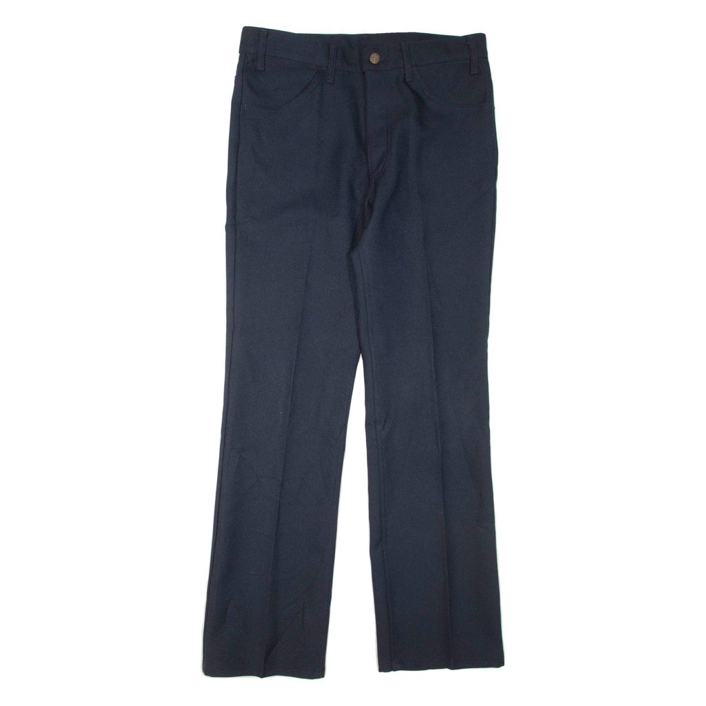 LEVI'S Womens Trousers Blue Regular Bootcut W34 L32