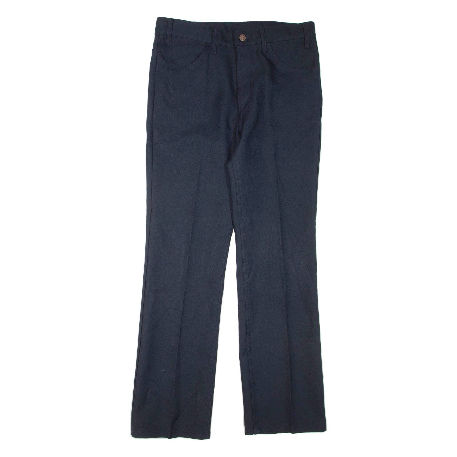 LEVI'S Womens Trousers Blue Regular Bootcut W34 L32