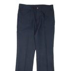 LEVI'S Womens Trousers Blue Regular Bootcut W34 L32