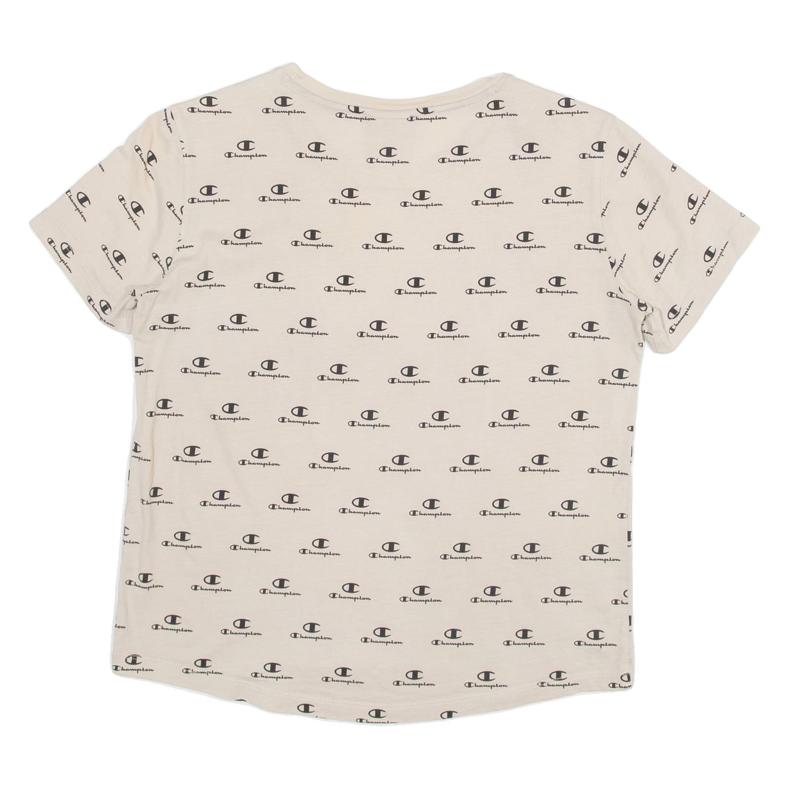 CHAMPION Cropped Womens T-Shirt Beige L