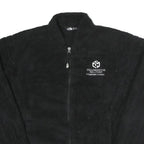 COLUMBIA Womens Black Polyester Fleece Zip Jacket M Outdoor Casual Warm Comfort