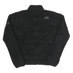COLUMBIA Womens Black Polyester Fleece Zip Jacket M Outdoor Casual Warm Comfort
