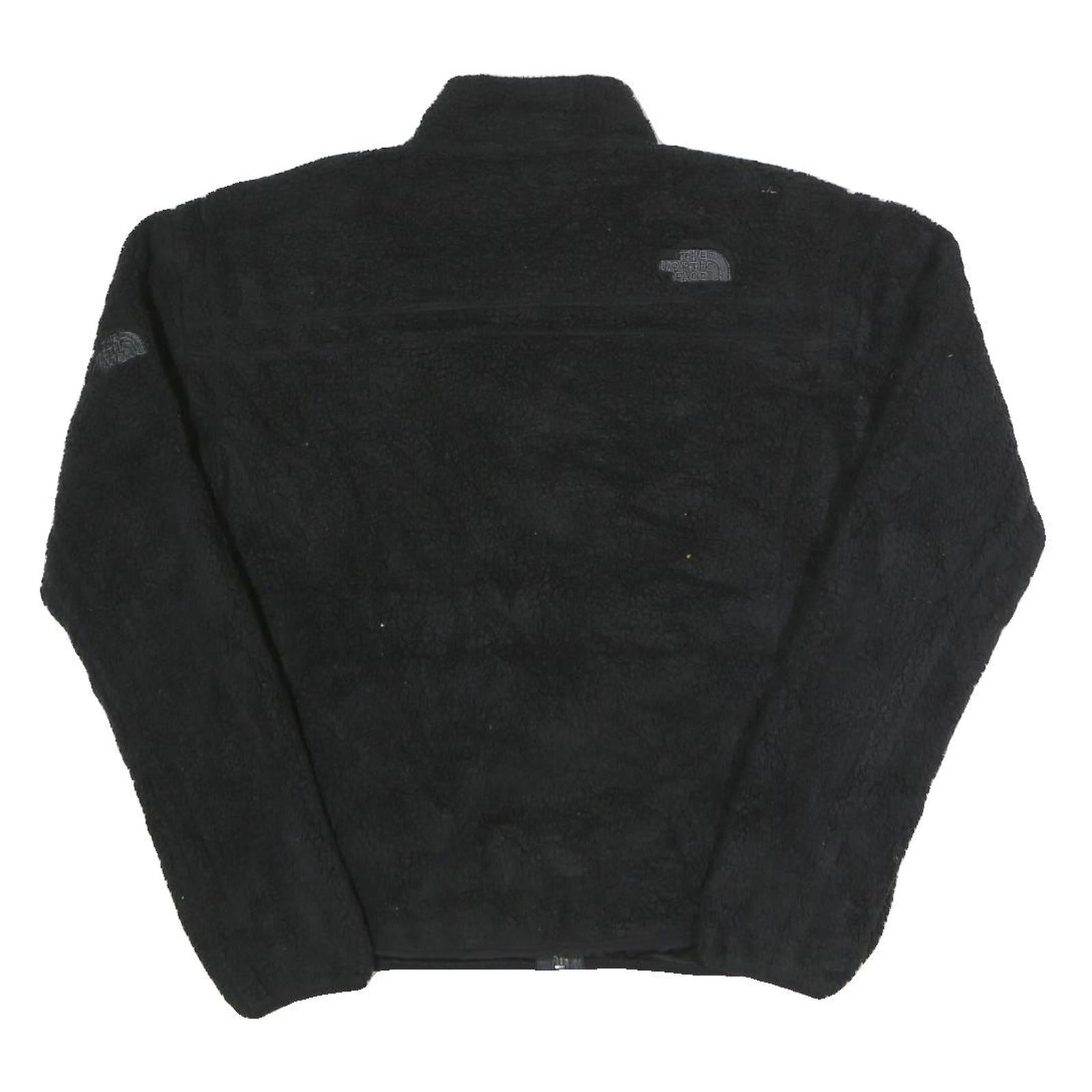 COLUMBIA Womens Black Polyester Fleece Zip Jacket M Outdoor Casual Warm Comfort