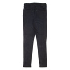 LEVI'S 721 HIgh Rise BIG E Womens Jeans Black Slim Skinny W27 L30