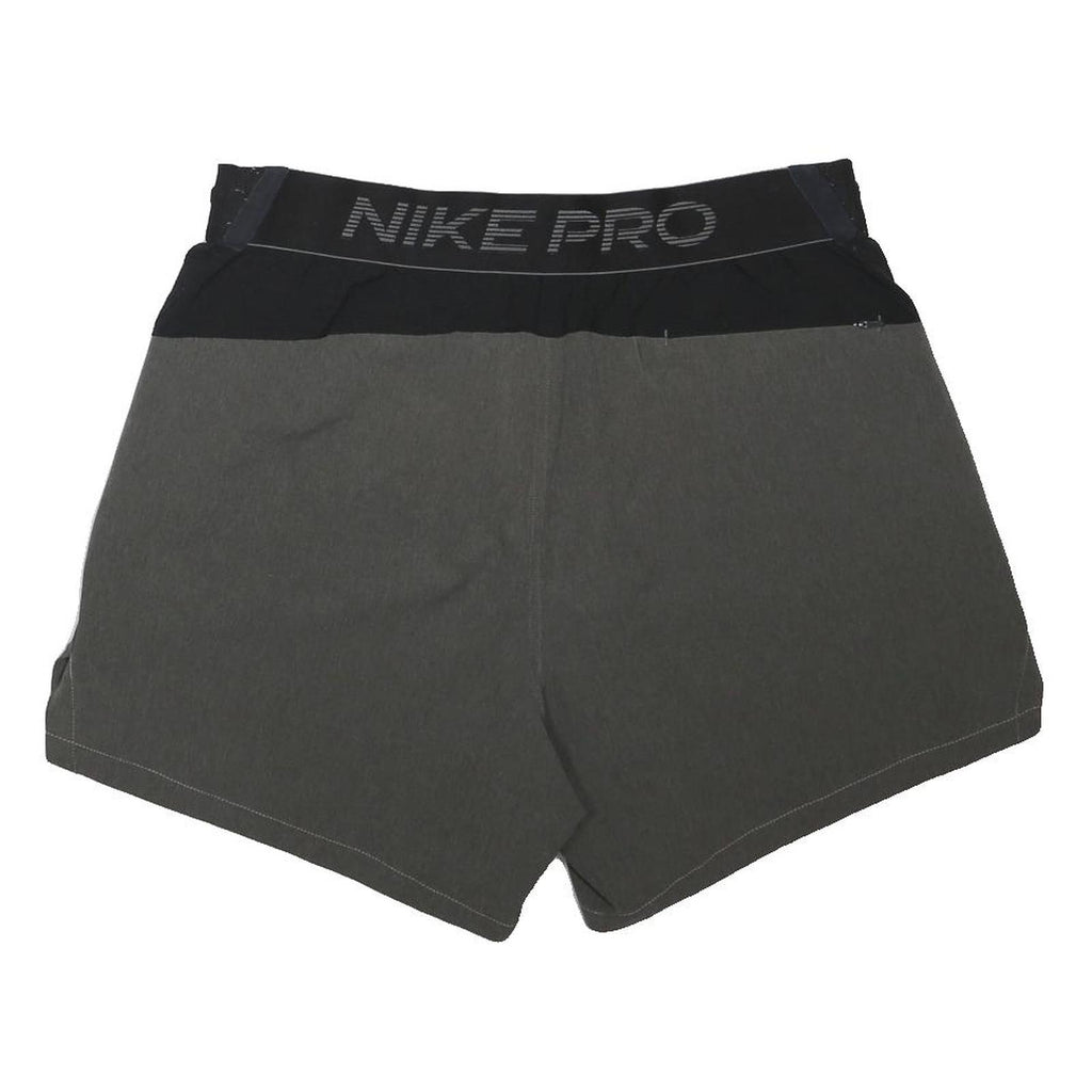 NIKE Mens Shorts Black & Grey Sports Casual L W32 Quick Dry Lightweight
