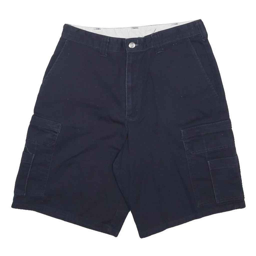 DICKIES Mens Shorts Blue Cargo Cotton M W32 Workwear Pocket Utility