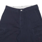 DICKIES Mens Shorts Blue Cargo Cotton M W32 Workwear Pocket Utility