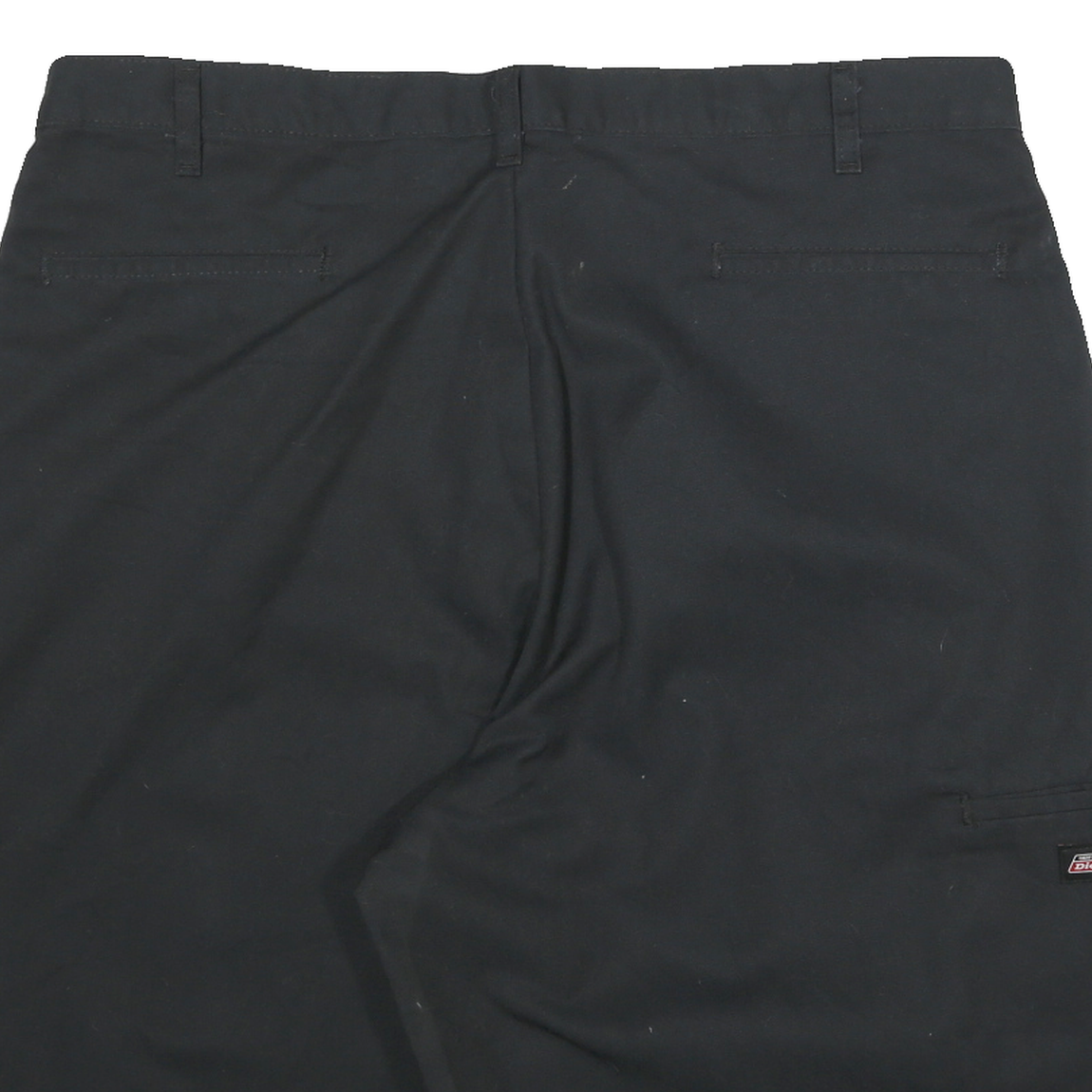 DICKIES Mens Shorts Black Casual Cotton Blend XL W38 Workwear Relaxed Fit
