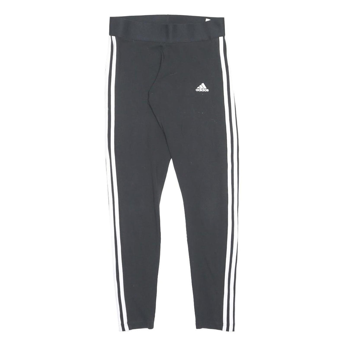 ADIDAS Womens Joggers Black & White Slim Tapered S W26 L27 Sportswear Training