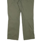OXYLANE Mens Regular Fit Olive Green Cotton Blend Trousers W36 L30 Outdoor