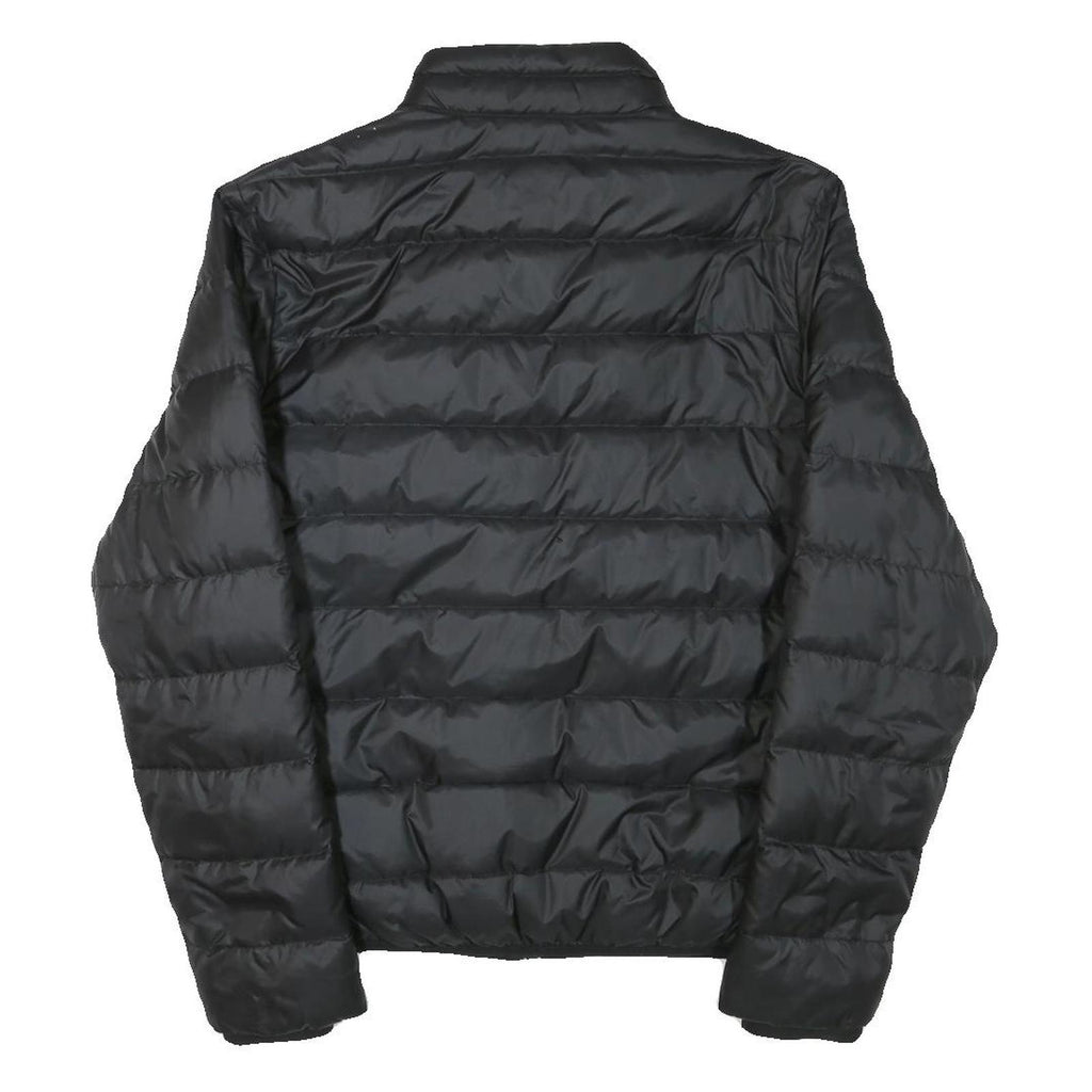 LEVI'S Mens Black Puffer Jacket M Polyester Blend Zip Casual Outerwear