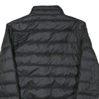 LEVI'S Mens Black Puffer Jacket M Polyester Blend Zip Casual Outerwear