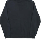 NIKE Mens Black Hoodie M Cotton Blend Pullover Casual Sportswear