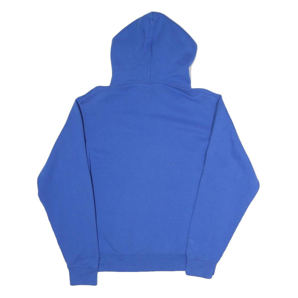 JERZEES Mens Blue Brothers Pullover Hoodie S Cotton Blend Casual Top