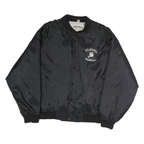 WESTARK Mens Black Sylacauga Baseball Button Jacket 2XL Polyester Blend Plain
