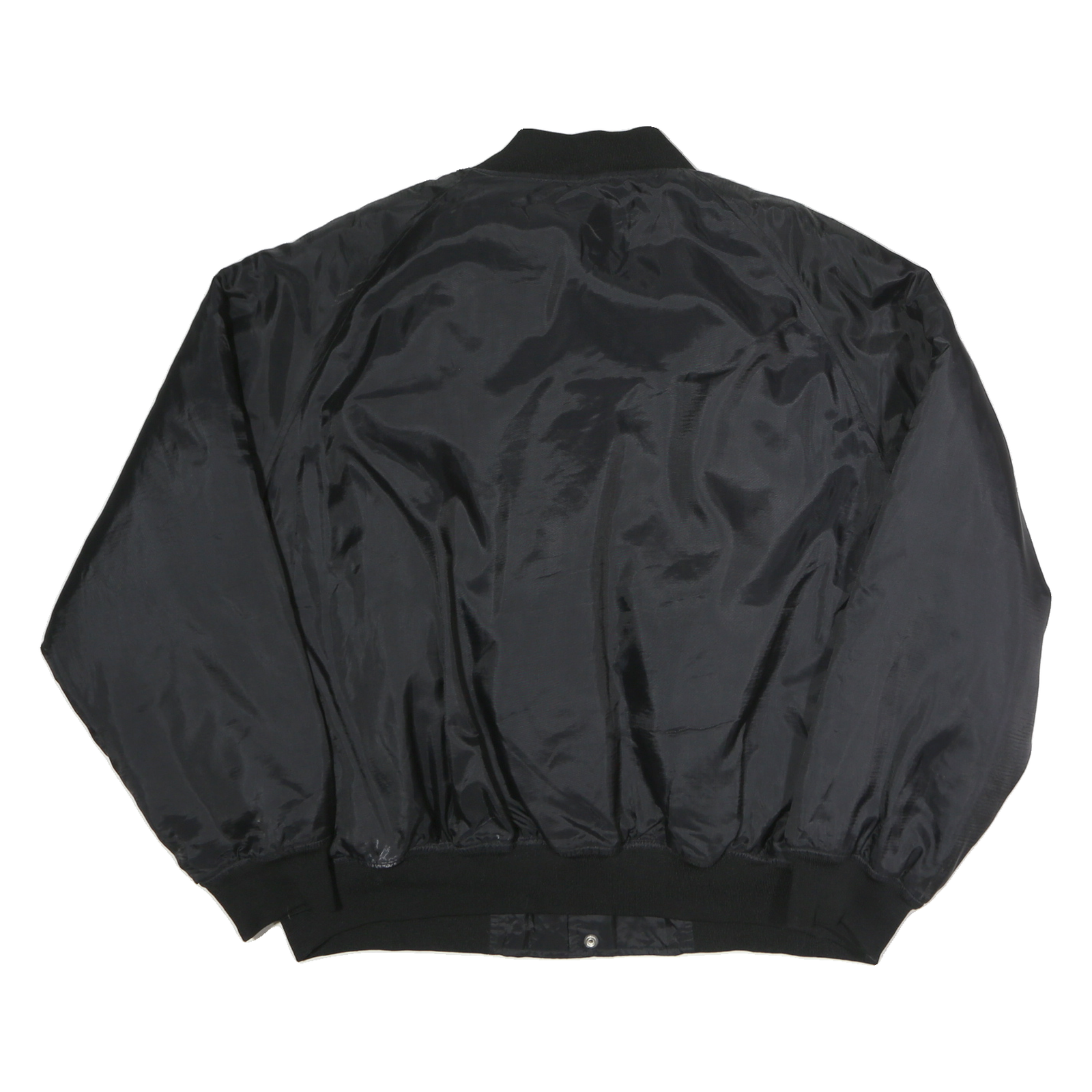 WESTARK Mens Black Sylacauga Baseball Button Jacket 2XL Polyester Blend Plain