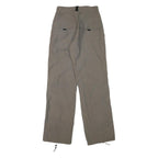 CLOCKHOUSE Mens Polyester Blend Beige Relaxed Straight Trousers W26 L31 Casual